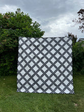 Load image into Gallery viewer, Black + White Spoopy Irish Chain Queen