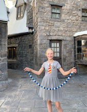 Load image into Gallery viewer, Blue and Gray Ravenclaw Garland