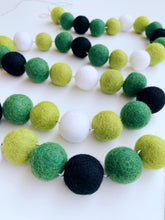 Load image into Gallery viewer, Green and Black Slytherin Garland