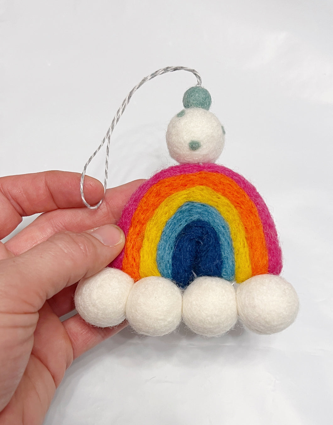 Felt Rainbow Ornament