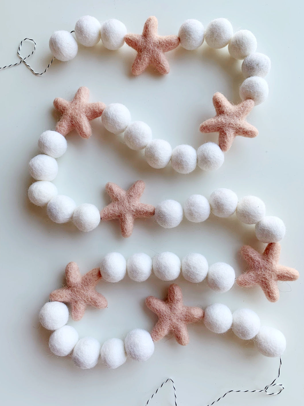 StarBright Pink Stars Garland